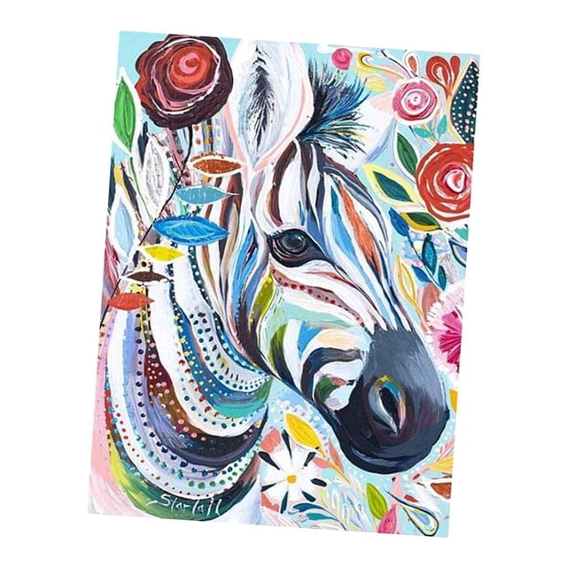 Oso de Dibujos Animados Bordado de Pintura Punto de Cruz Artesanía Decoración Del Hogar Baoblaze Pintura Diamante 5D