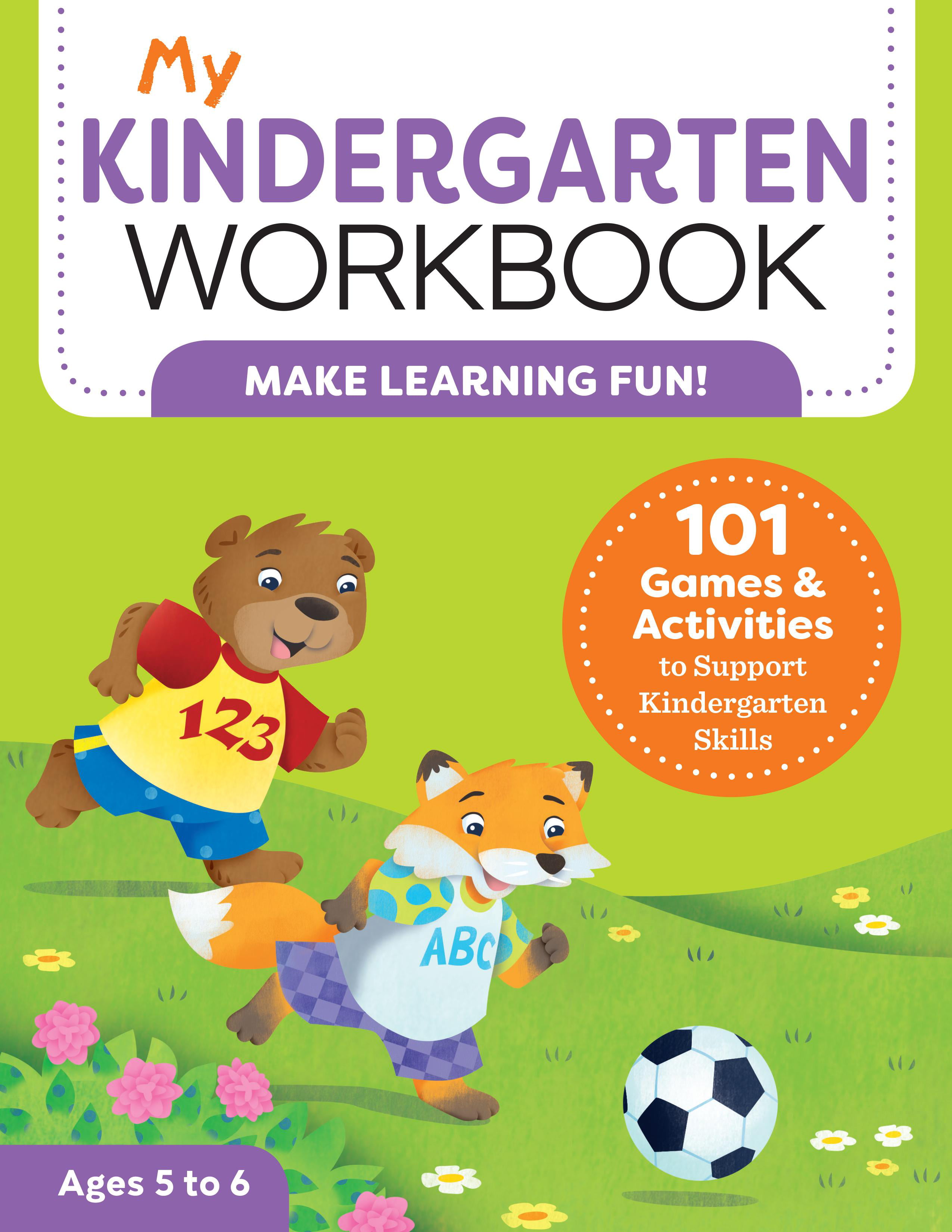 homework workbook kindergarten