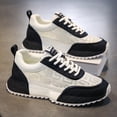 thumbnail image 4 of 2026 Men's White Dad Shoes Spring Casual Sports Sneakers Breathable High End Fashion Trendy Comfortable Walking Footwear, 4 of 8