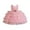Pink, variant on Toddler Baby Girls Dress Sleeveless Children's Puffy Cake Princess Birthday Party And Holiday Party Dresses Playwear Cute Dresses Girls for 9-12 Months