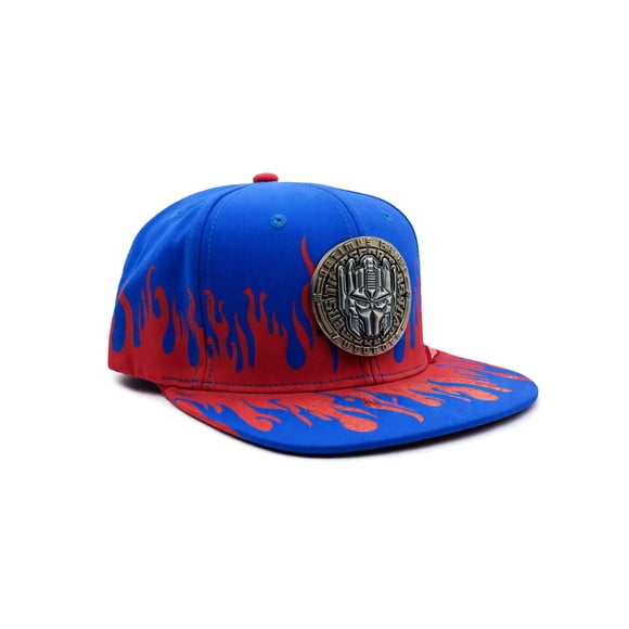 Transformers Gorra Optimus Prime Iron Placa Snapback Hombre Visera Plana