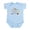Sky Blue, variant on CafePress - What Happens At Gammie's... Funny Infant Bodysuit - Baby Light Bodysuit, Size Newborn - 24 Months