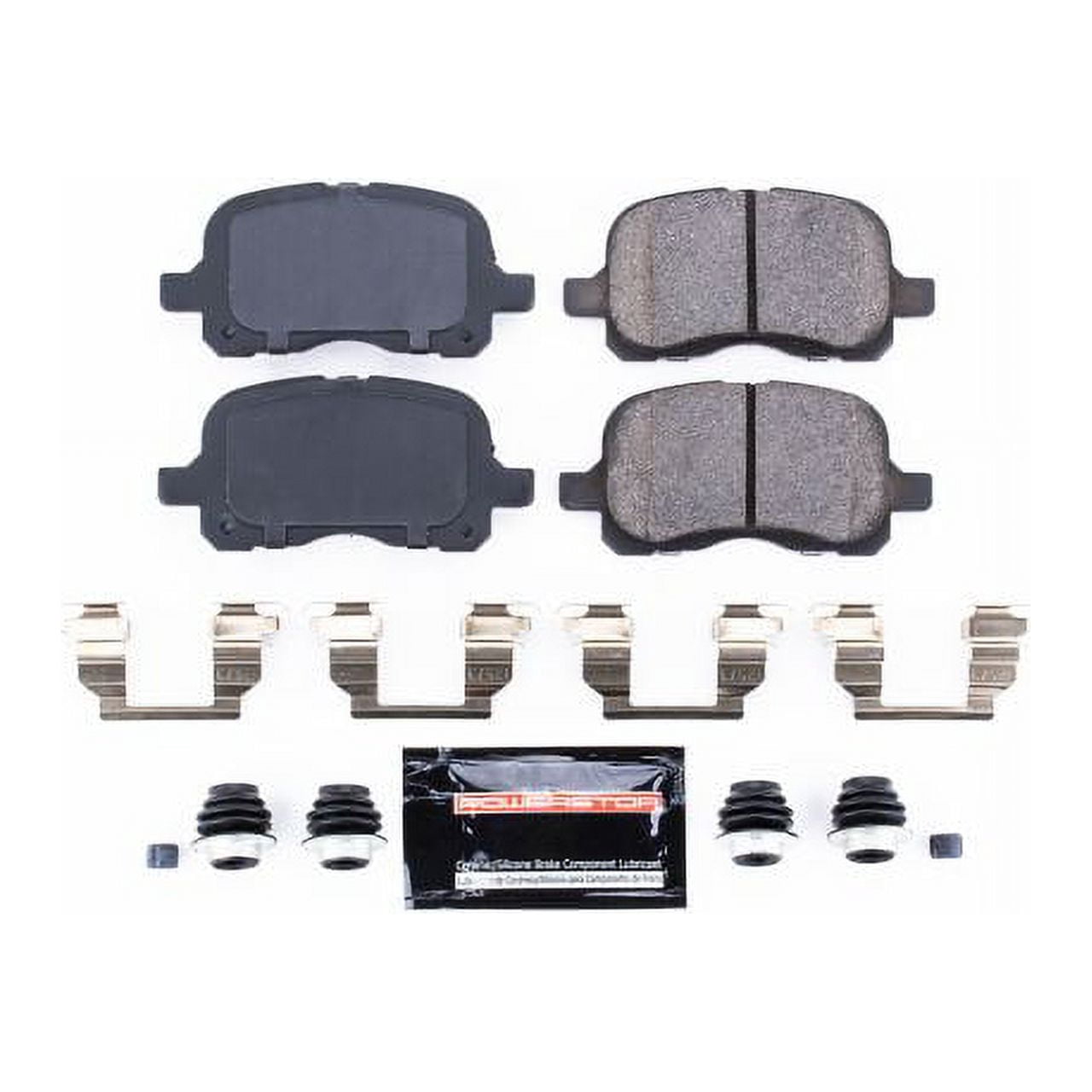 Power Stop Front Z23 Evolution Carbon-Fiber Ceramic Brake Pads Z23-741