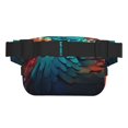 thumbnail image 3 of Easygdp Colorful Flower Bird Fanny Packs para Mujeres y Hombres, Bolsa de Cinturón, Bolsos de Cruz para Trabajo/Correr/Senderismo, 3 of 9