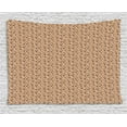 thumbnail image 1 of Xoxo Tapestry, Pattern with Group of Doodle Heart Shapes and Xoxo Lettering Calligraphy, Wall Hanging for Bedroom Living Room Dorm Decor, 80W X 60L Inches, Peach Black and White, by Ambesonne, 1 of 2