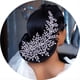 thumbnail image 3 of Accesorios de Lujo para el Cabello de Boda, Tocado de Novia para Fiesta de Cena, Peinetas para el Pelo de Boda, Tocado Nupcial, A, 3 of 10