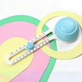 thumbnail image 6 of Portable Rotary Circle Cutter Circular Paper Cutter Round Paper for Cardboard Craft Supplies Cards Making Greeting Cards DIY, 6 of 8