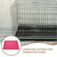 thumbnail image 3 of GOOHOCHY Dog Kennel Replacement Tray Plastic Pink Simple and Generous Design 1Pack, 3 of 8