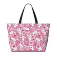 thumbnail image 2 of Fuzoiu Cute Rabbit Print Waterproof Beach Tote Bag for Women Girls with Zipper,Sandproof Pool Swim Bag,Large Capacity Beach Travel Bag for Pool Swim Travel Everyday, 2 of 7