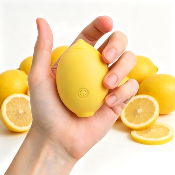 Handheld Massager Waterproof Silicone Cordless Rechargeable Portable Personal Body Massager with 10 Modes(Q)