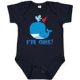 thumbnail image 3 of Inktastic Whale 1st Birthday Boys or Girls Baby Bodysuit, 3 of 5