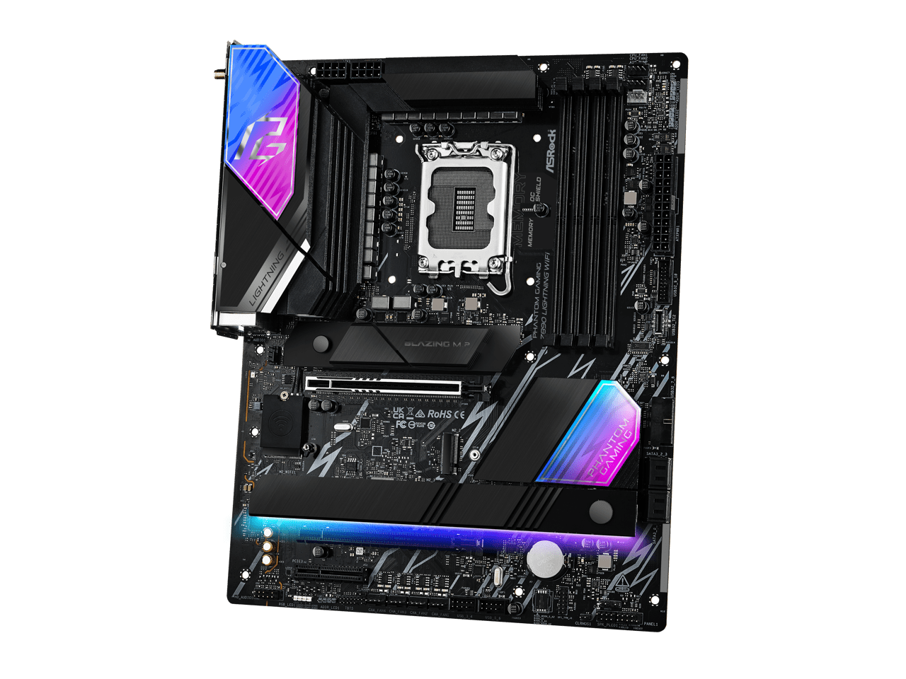 ASRock Z890 Lightning WiFi LGA 1851 Intel Z890 ATX Motherboard