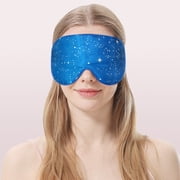 Aroma Season Stain Sleep Mask, Blackout, Lightweight, Blindfold for Travel&Nap, Sleep Blinder(Blue)