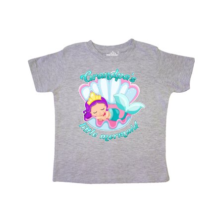 

Inktastic Grandpa s Little Mermaid Gift Toddler Toddler Girl T-Shirt