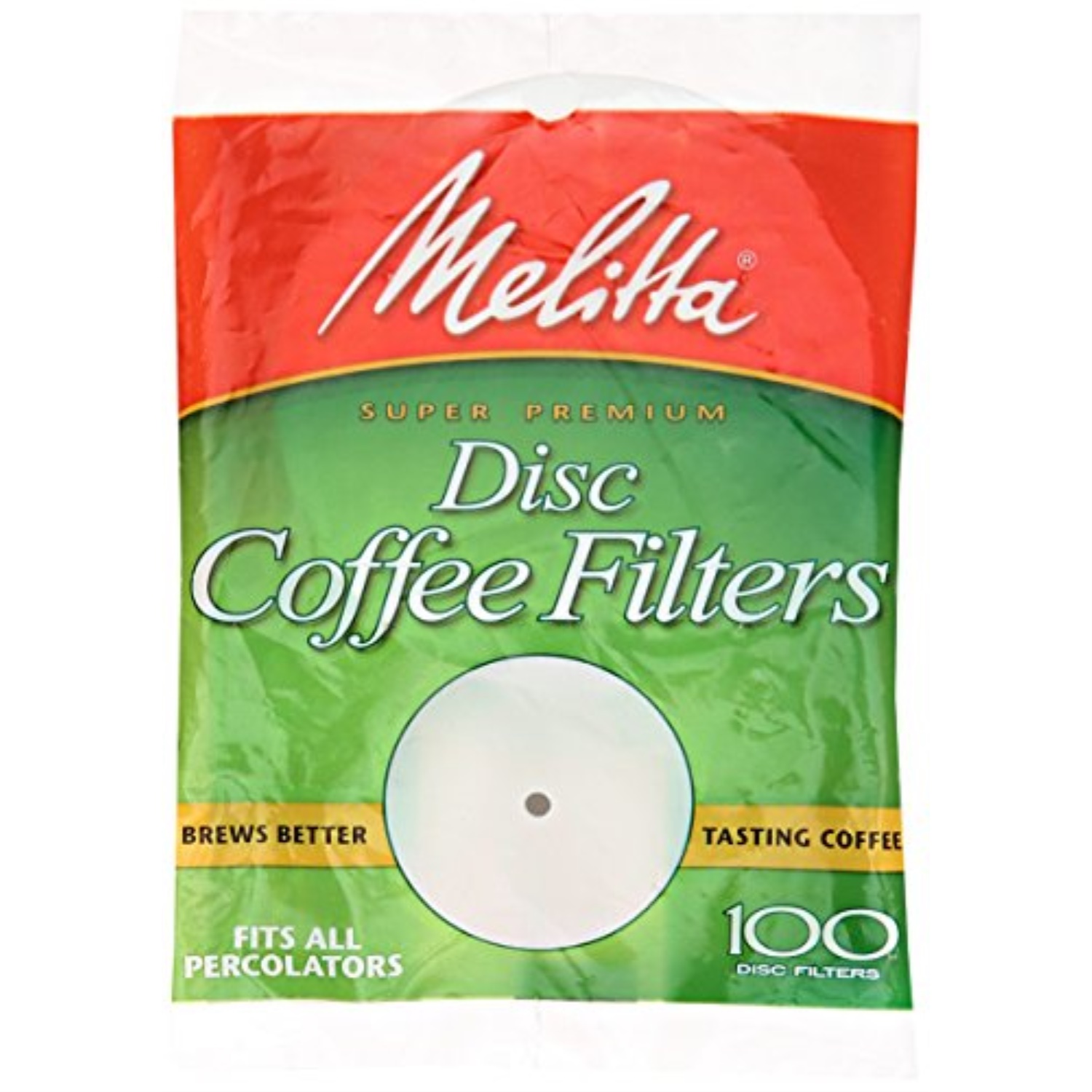 melitta disc coffee filter, 3.5", 100 ct