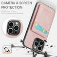 thumbnail image 6 of Compatible with Apple iPhone 13 Pro Case Wallet with Credit Card Holder, Flip Premium PU Leather Magnetic Clasp Kickstand Heavy Duty Protective Cover for iPhone 13 Pro,, 6 of 9