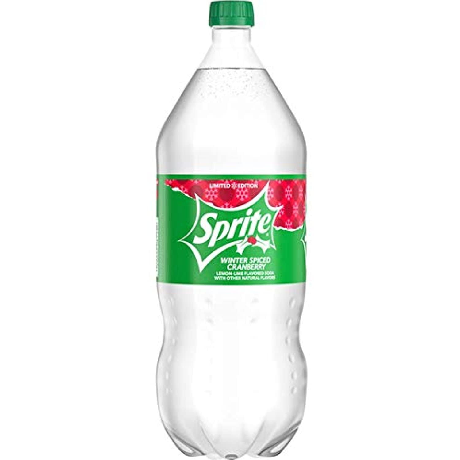 Sprite Winter Spiced Cranberry Pack Of 2, 2 Liter Bottles