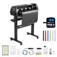 thumbnail image 1 of KFFKFF Vinyl Cutter Machine, 28 inch Max Feed Width, Dual Blades, Adjustable Force and Speed, LED Display, Vinyl Plotter Cutter Printer Bundle, 1 of 9