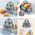 thumbnail image 5 of HUISEFOR Fish Camo Bow Kids Backpack Set 17 Inch 600D School Bag with Lunch Bag, Pencil Case and Water Bottle Holder Large Capacity for Elementary School 2nd-3rd Grade, 5 of 7