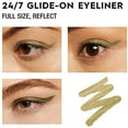 thumbnail image 2 of Urban Decay Stoned Vibes 24/7 Glide-On Eyeliner Pencil, Reflect - Green-Gold Metallic - Award-Winning, Waterproof Eyeliner - Long-Lasting, Intense Color, 2 of 8