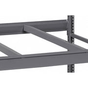 Shelf, 48 in D, 48 in W, Industrial Gray BPB-48-48