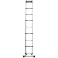 thumbnail image 4 of Aruwei 12.8/15.5ft Telescoping Extension Ladder | Heavy-Duty 330lb Capacity with Secure Locking Mechanism | Stainless Steel Collapsible Ladder for Home, RV & Outdoor UseLadder Strap, 4 of 7