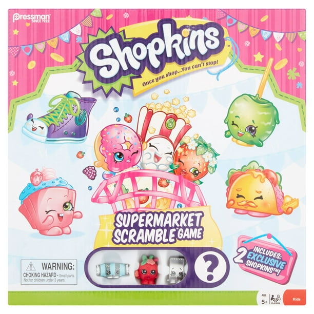 Pressman Toy Shopkins Scramble Game -