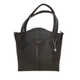 thumbnail image 1 of Bolso de Mano en Piel FANA BOLSOS Cincelada Penélope Negro, 1 of 3