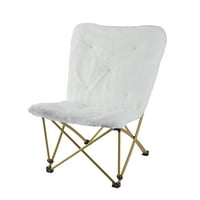 Mainstays Memory Foam Folding Butterfly Lounge Chair, Multiple Colors