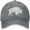 Gray, variant on Distressed Buffalo Retro Bison Animal Lover Gift Cowboy Hat Baseball Cap Adjustable Snapback Dad Hat Summer Hat
