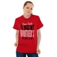 thumbnail image 4 of Dear Santa It Was My Brothers Fault Men's Graphic T Shirt Tees Brisco Brands S, 4 of 6
