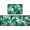 Palm, variant on Palm Tree Leaves Kitchen Rug Set,Summer Tropical Jungle Palm Sunday Pattern Runner Rugs with Rubber Backing,Throw Rugs Washable for Kitchen Sink,Laundry Room,Standing Desk,Spring Summer Rugs