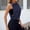 Blue, variant on Sleeveless Tops for Women Sleeveless Tops for Women Workout Crew Neck Muscle Activewear Crop Tank Women Shirts Womens Tops Dressy Casual Black L
