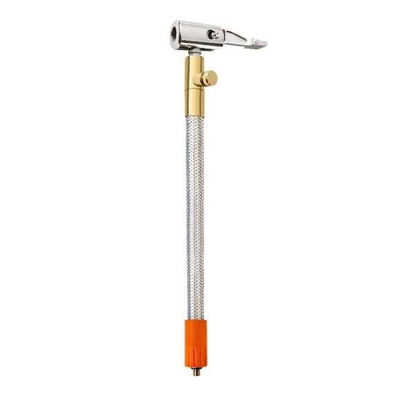 Tire Inflator Extension Tube Air Compressor Tire Inflator Attachment Inflator Adapter Quick Inflation Chuck Hose for Car