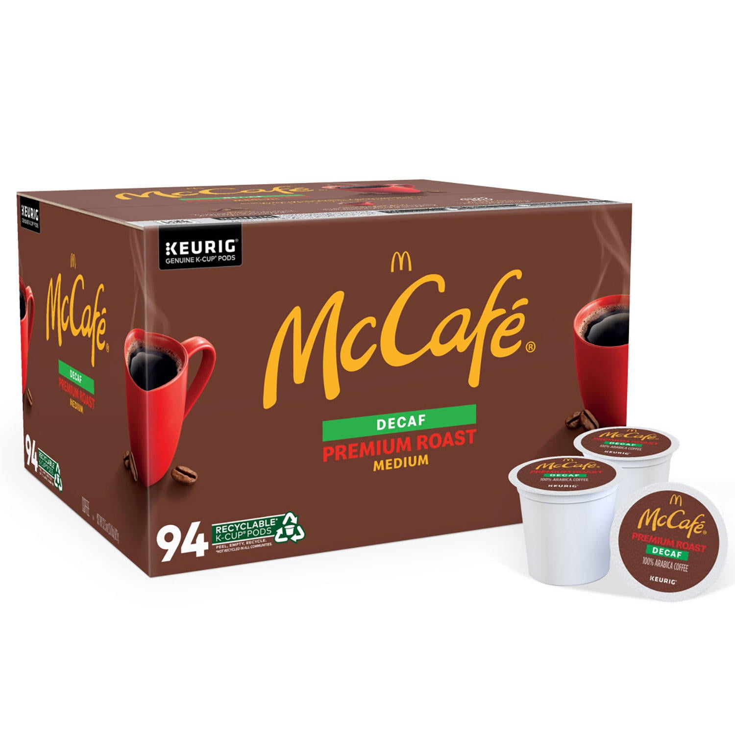 McCafe Premium Decaf Coffee Pods 94 Count in Bahrain at BHD 68 Rating 5