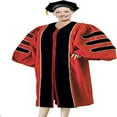 thumbnail image 3 of Doctoral Tam Gown for Adult Professor PhD Graduates Unisex regalia Large (57, Ruby (Black)), 3 of 4