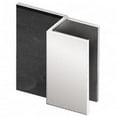 thumbnail image 2 of CRL DSSQ1CH Polished Chrome Square Style Frameless Shower Door Stop, 2 of 6