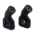 thumbnail image 4 of Motorcycle Accessories Handlebar Bar Riser Clamps Adapter for T100 T120 Black, 4 of 8