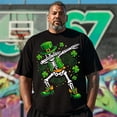 thumbnail image 2 of Big and Tall T Shirts Men Graphic Tee Shirt Short Sleeve Plus Size 6XLT T0 5KPJ G09, 2 of 8