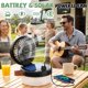 thumbnail image 5 of Lámpara ventilador solar LED de 3 velocidades para camping XDTIME con USB, 5 of 8