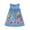 Blue, variant on Girls Sleeveless Tank Dress,Cute Summer Outfits for Girls