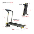 thumbnail image 5 of Sunny Health & Fitness SF-T7632 Space Saving Folding Treadmill w/ LCD Display, 5 of 9