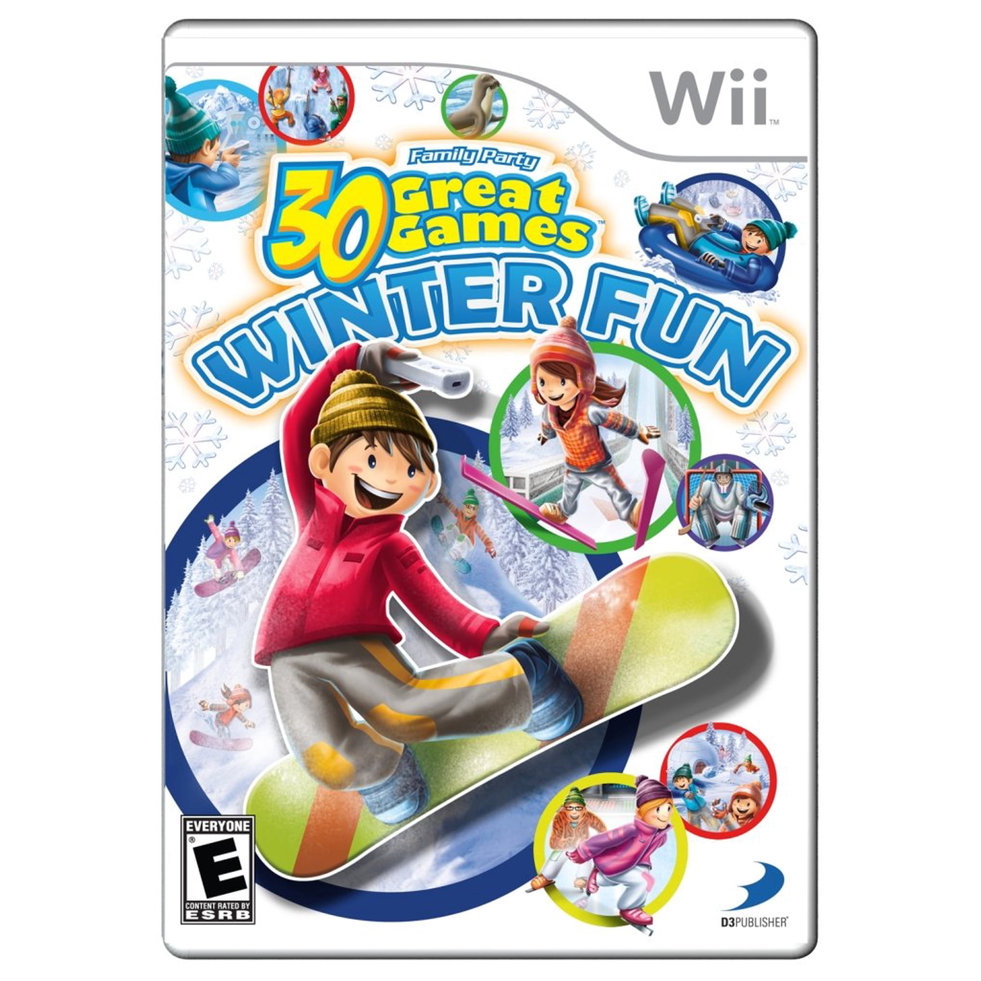 Family Party: 30 Great Games Winter Games - Nintendo Wii