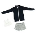 thumbnail image 1 of Ropa de muñecas femeninas a escala 1/6, ropa de figura femenina, ropa de muñeca, Negro perfke Traje de muñeca femenina, 1 of 7