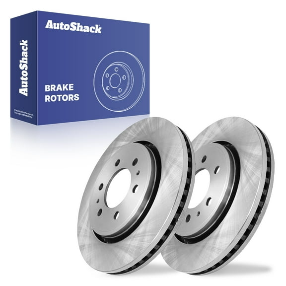 AutoShack 13.78" (350 mm) Front Vented Brake Rotors | Replacement for 2010-2020 Ford F-150 2007-2021 Ford Expedition 2007-2023 Lincoln Navigator | 2-PC Set