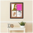 thumbnail image 2 of ArtToFrames Collage Photo Picture Frame with 4 - 8.5x11 Openings, Framed in Black with Red Orange and Black Mats (CDM-3926-1), 2 of 8