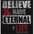 thumbnail image 2 of Believe Eternal Life Christian Jesus Tank Top T Shirts Men Women Brisco Brands S, 2 of 6