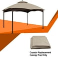 thumbnail image 4 of Eurmax 10x12 Gazebo Replacement Canopy 2 Tier Replacement Canopy,Beige, 4 of 5
