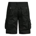 thumbnail image 3 of HERESOM Men's Casual Cargo Shorts, Lightweight Water Resistant Shorts, Stretch Tactical Plus Size Work Shorts with Multi-Pocket, 3 of 5