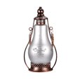 thumbnail image 1 of Wosthever Linterna de aceite led decorativa navideña, lámpara de queroseno alimentada por batería, adornos de mesa, decoración colgante Iluminación navideña Plata Wosthever HA025172-01, 1 of 6